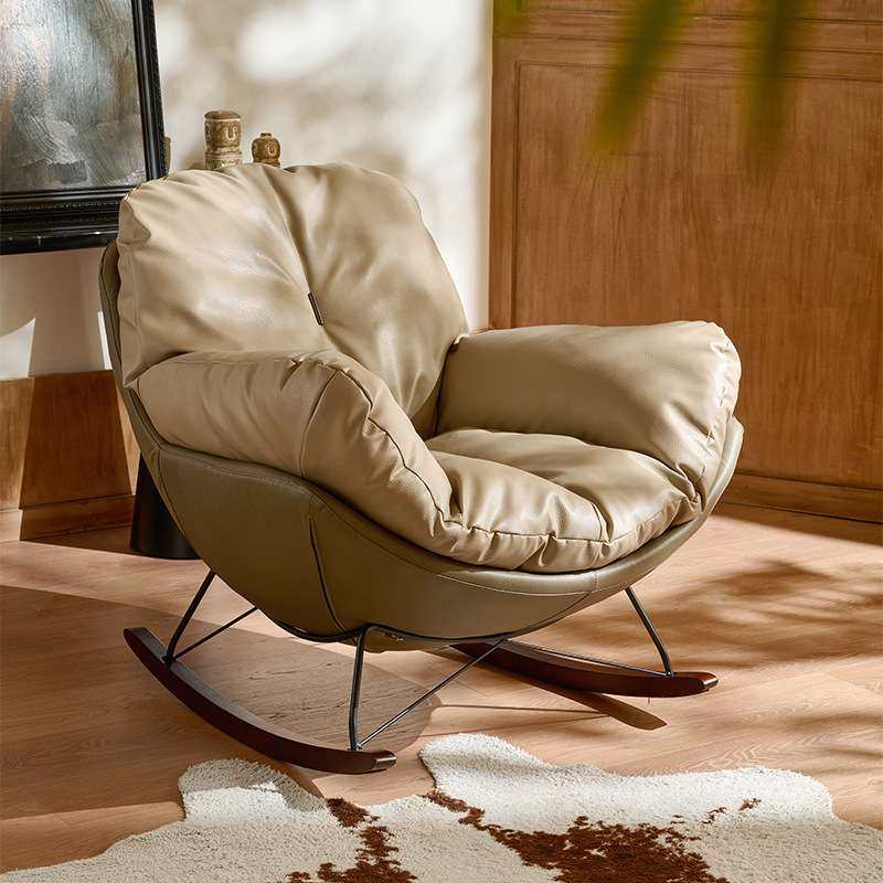 摇摇椅客厅轻奢懒人沙发单人企鹅摇椅躺椅简约现代家用阳台休闲椅,3C数码配件,其它配件,淘宝优惠券,粉丝福利购,淘宝优惠卷
