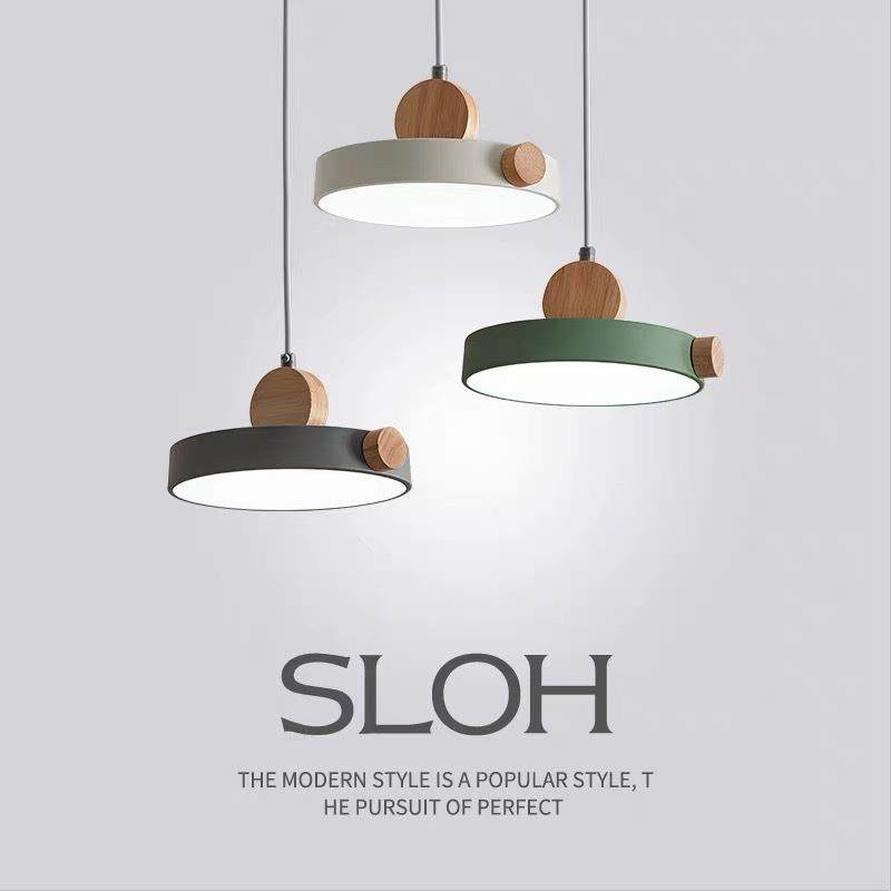 北欧木艺餐厅灯 简约现代饭厅吧台三头吊灯奶茶店卧室床头led灯具,家装灯饰光源,智能吊灯,淘宝优惠券,粉丝福利购,淘宝优惠卷