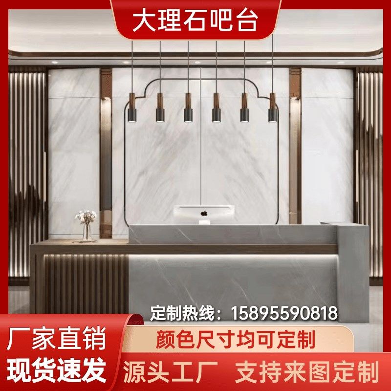 苏州天然大理石人造石窗台办公台吧台石台面飘窗石台别墅专属定制
