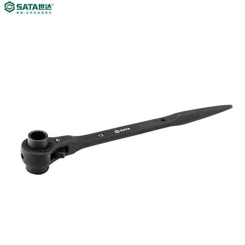 世达(SATA)47321双口尖尾棘轮扳手多功能扳手手动工具24x27MM