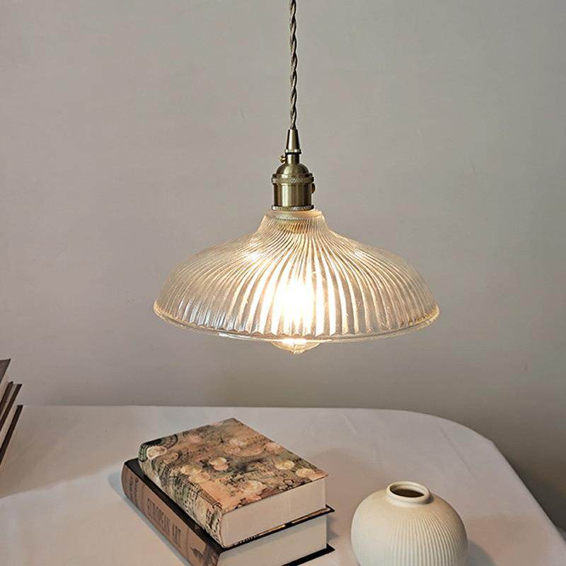 黄铜玻璃吊灯条纹工业风极简个性餐厅吧台阳台酒吧咖啡厅单头吊灯,家装灯饰光源,智能吊灯,淘宝优惠券,粉丝福利购,淘宝优惠卷
