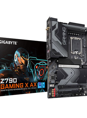 技嘉Z790 GAMING X AX魔鹰电脑主板D5适用13代CPU 13600KF/13700K