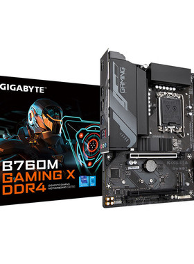 适用技嘉B760M GAMING X DDR4电脑主板13代CPU i5 13400F 13600K