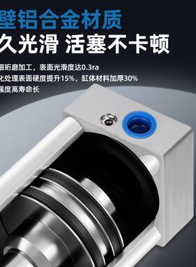 HBQD洪冰气动SI标准气缸小型气动元件配件大全机械设备亚德客型