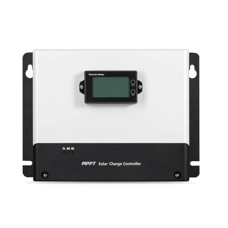 MPPT太阳能控制器12V24V48V85A100A铅酸锂电光伏充电输入150-240V