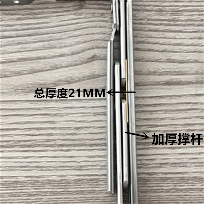 13.5方槽重型滑撑断桥铝合金平开窗免铣滑撑加重型四连杆重型铰链