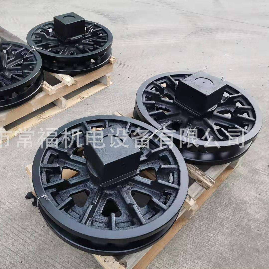 工厂履带式打桩机DH508配件引导轮