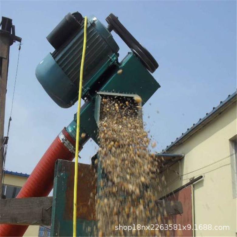 车载式软管吸粮机 锰钢弹簧式绞龙上料机 移动式绞龙提升机