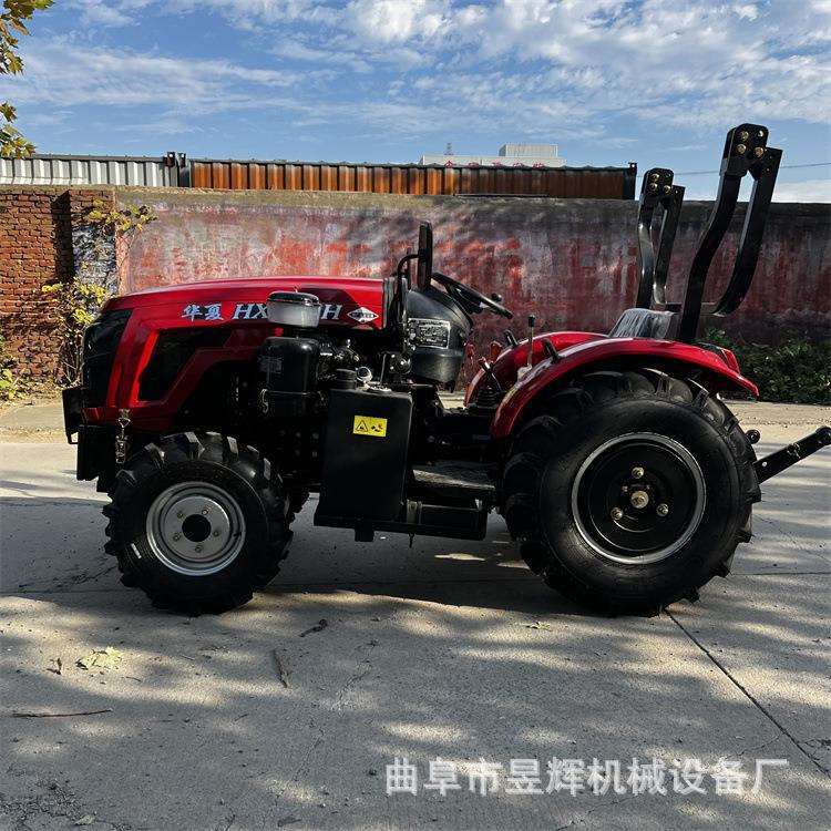 低矮车型农用大棚王四驱四缸拖拉机前后配重锡柴发动机原厂安全架