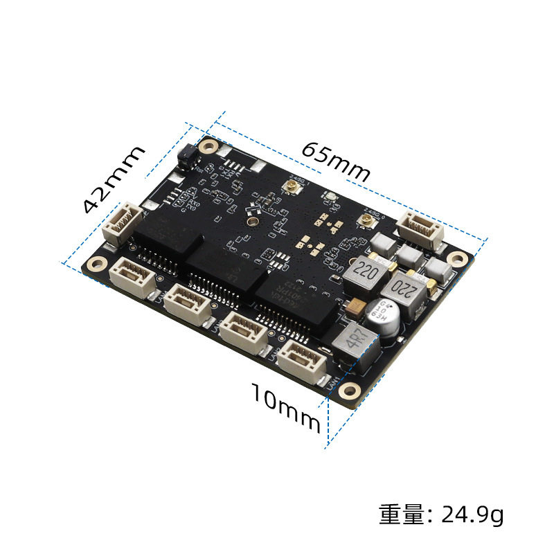 智能机器人双频迷你无线路由器模块工业级小型AP+Client路由主板