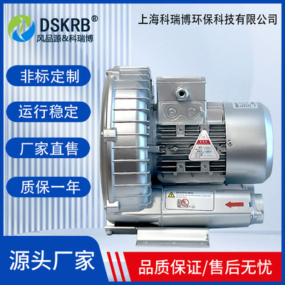 定 制110V60HZ高压旋涡风机550W涡轮气泵0.55KW鼓风机鱼塘增氧风