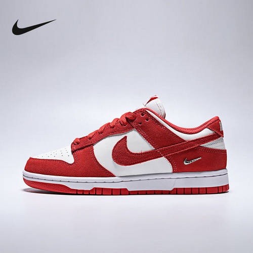 Nike耐克女鞋新款DUNK 红白撞色复古双钩运动休闲板鞋 IO4244-103