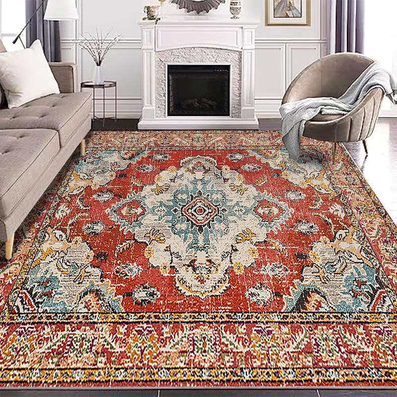 土耳其地毯客厅耐脏易打理波斯复古地毯沙发床边满铺地垫,3C数码配件,其它配件,淘宝优惠券,粉丝福利购,淘宝优惠卷