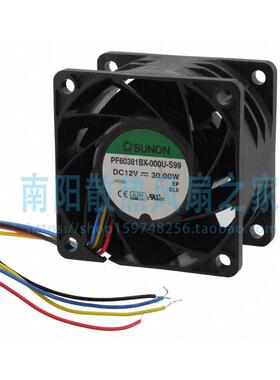 Sunon Fans PF60381BX-000U-S99 FAN AXIAL 60X38MM 12VDC 风扇