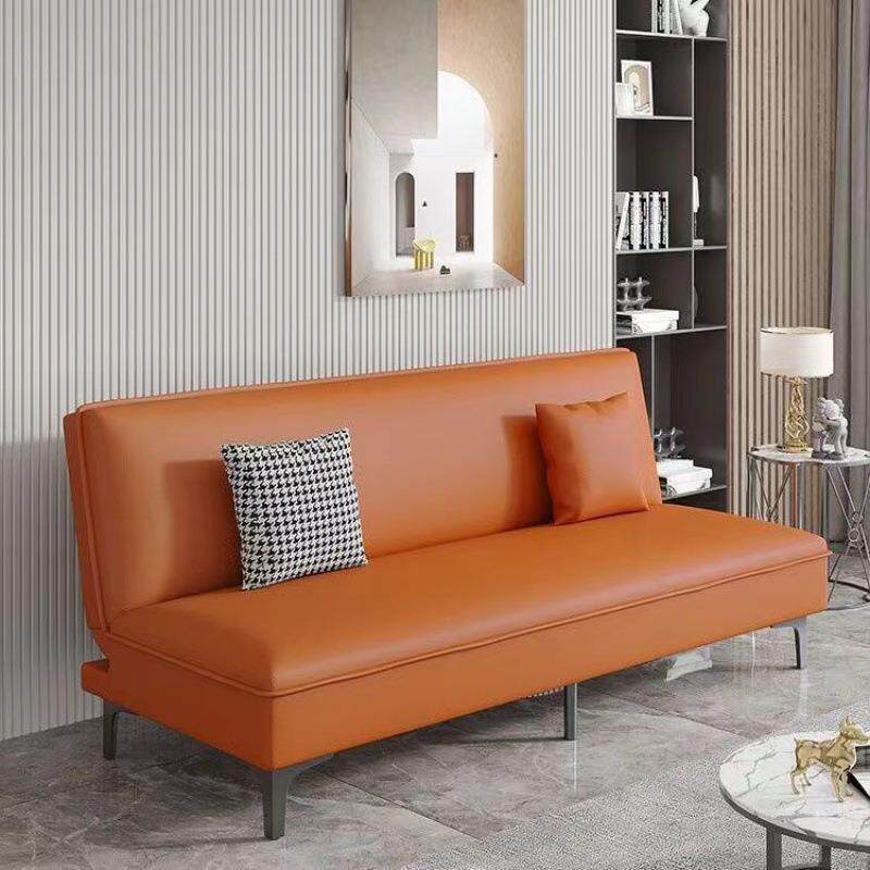 多功能折叠沙发床小户型猫抓皮家用客厅公寓懒人可睡躺两用出租房