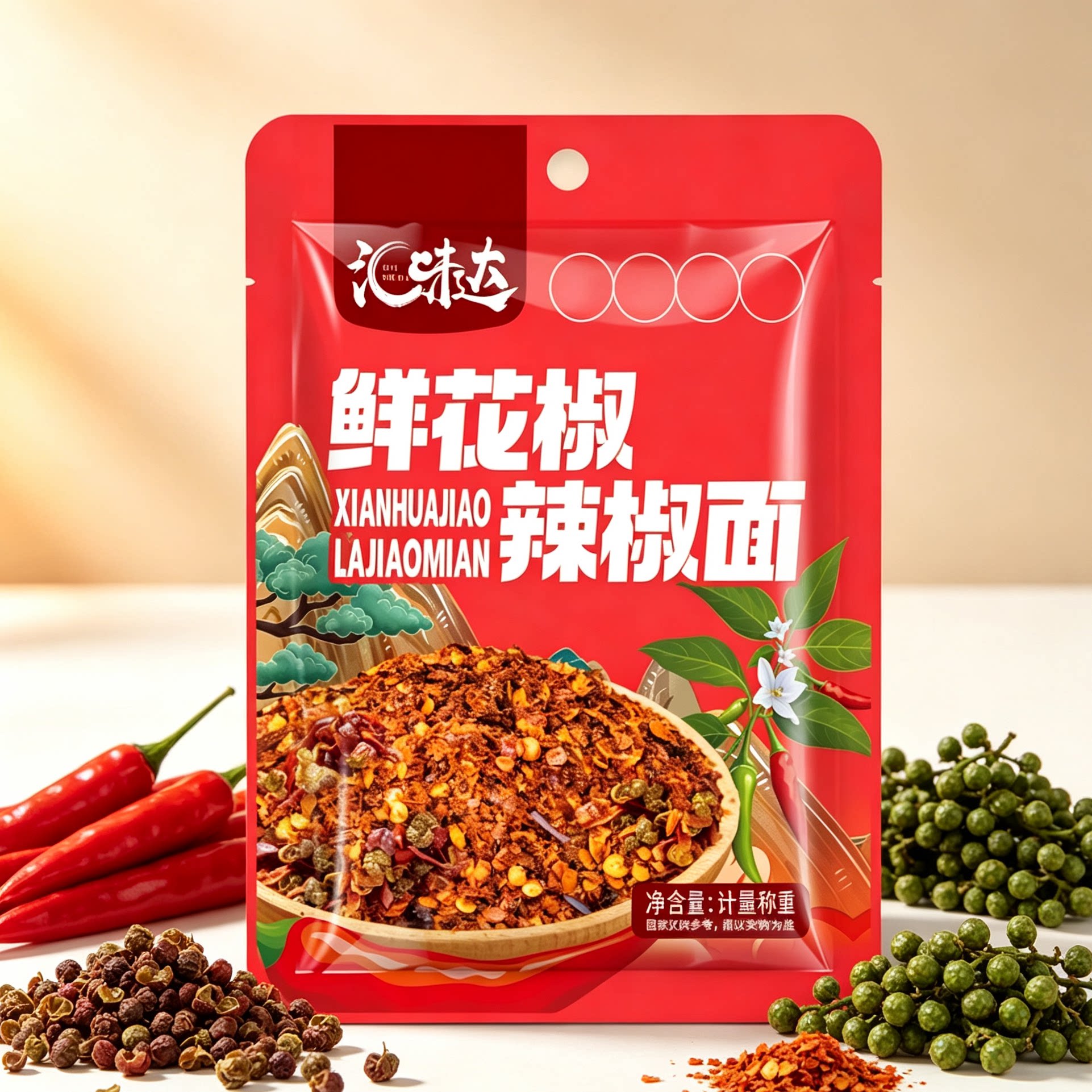 辣椒面贵州风味火锅蘸料麻