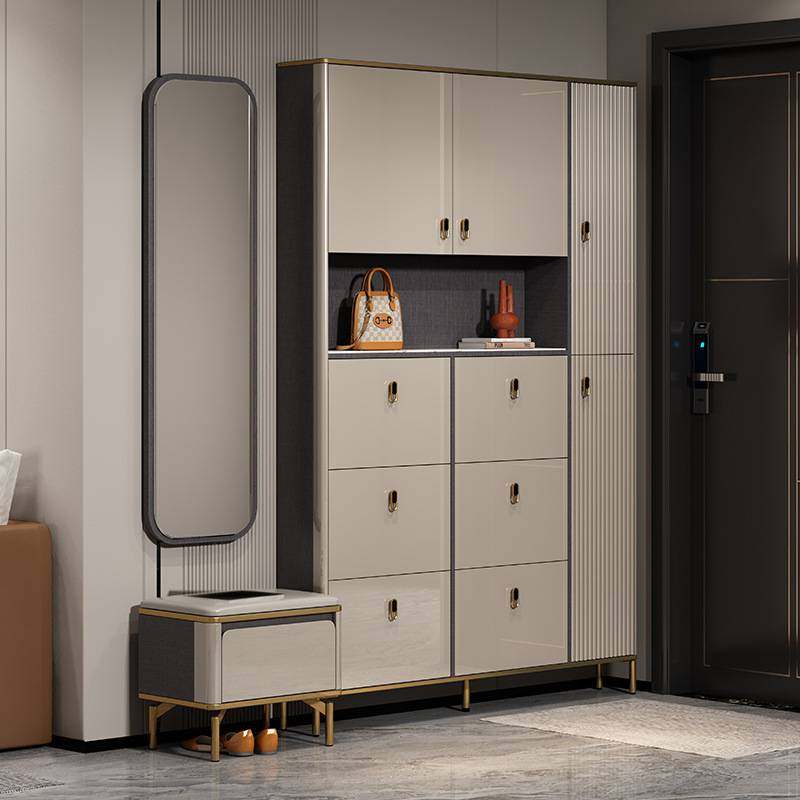 入户岩板超薄鞋柜17cm家用门口一体窄高立式门后门厅柜翻斗玄关柜,住宅家具,鞋柜,淘宝优惠券,粉丝福利购,淘宝优惠卷