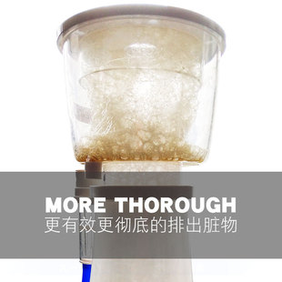 AE蛋分器海水鱼缸过滤器珊瑚缸DC小型蛋白质分离器EC15 20 30 80