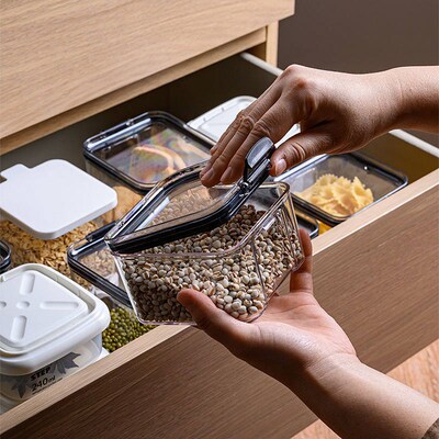 Kitchen Food Container Storage Box Food preservation box Pan