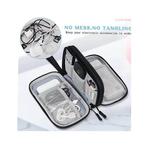 NEW Travel Organizer Bag Cable Storage Organizers Pouch Carr