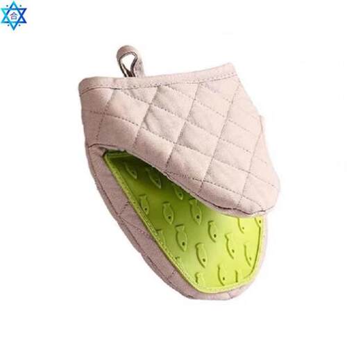 Silicone Cotton Oven Gloves insulation gloves kitchen cookin