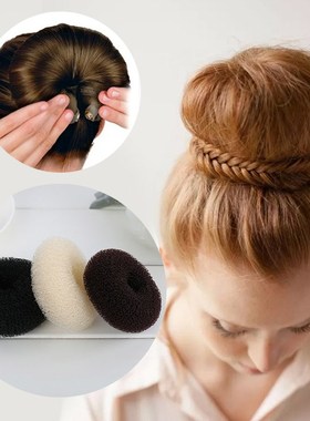Fashion Hair Bun Maker Donut Magic Foam Sponge Easy Big Ring
