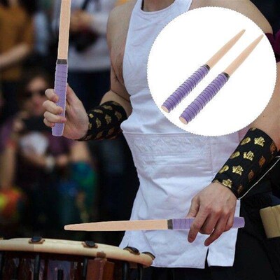 Pair of 350*20MM Maibachi of Taiko Drum Drumsticks (Purple)