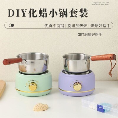 Wax bottle candy making tools a complete set of heating oven