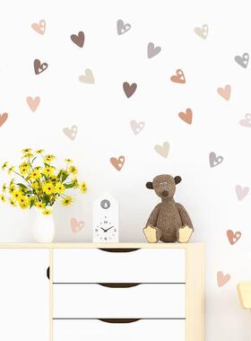 36pcs Heart Shape rendy Boho Style Wall ers Bohemian Wall De