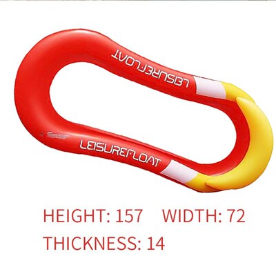 Inflatable Women Air Mattress Water Hammock Swimming Ring Ki