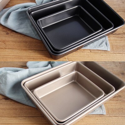 Baking pan oven sugar biscuit cake roll mold rectangular pla