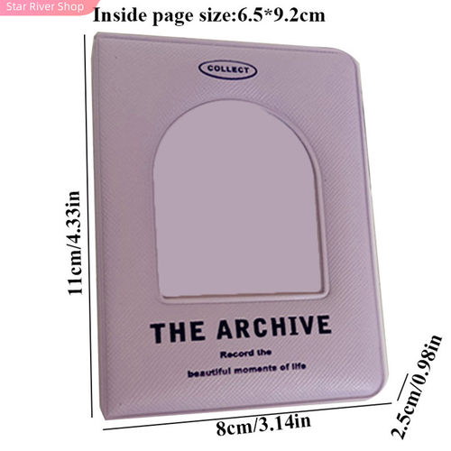 INS Cartoon Photocard Holder 3 Inch Photo Album 40 Pockets P