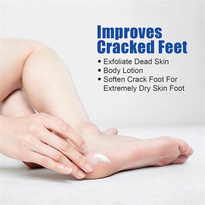 Aloe and Avocado Oil Foot Cream for Preventing Drying, Crac