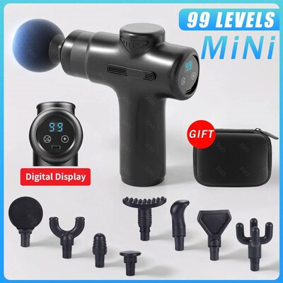 Mn 99 Levels Fasca Gun Handheld Portable Massage Gun Vbraton