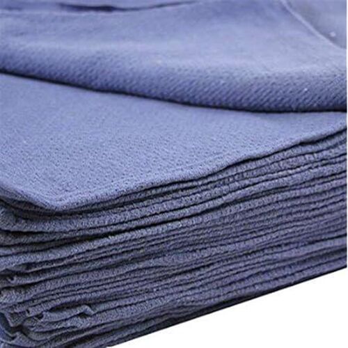 MHF APRONS Huck Towels Blue-Commercial -50 Piece Pack -16