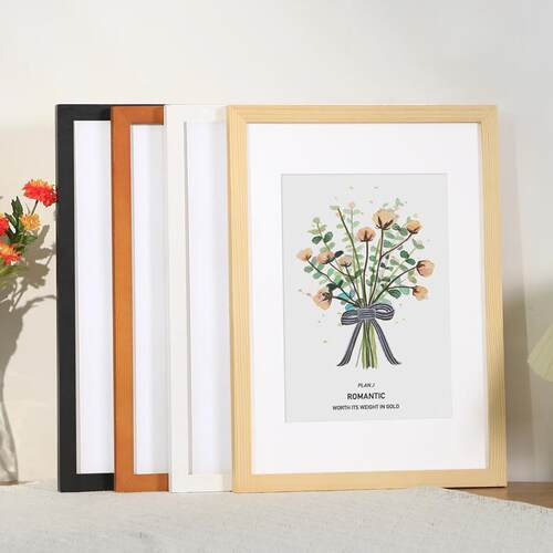 Felt letter message board wooden photo frame photo prop