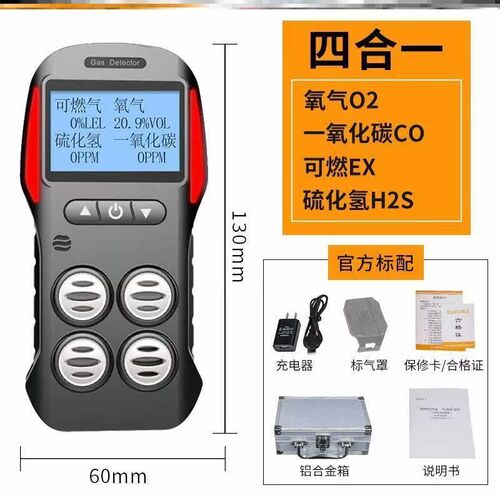 Five-in-Hone gas detector ore multi-R parameter four-in-one