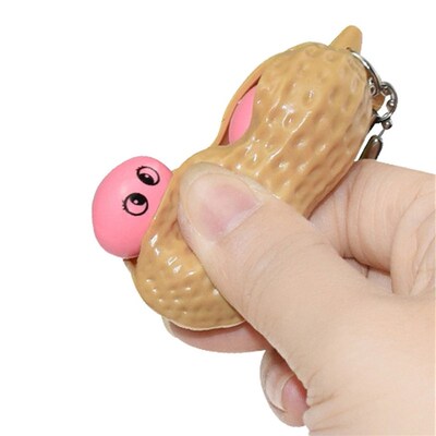 Antistress Figet Stress Popper Toy Infinite Peanut Edamame T