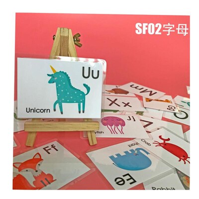 Kids Learn English Word Card Flashcards
