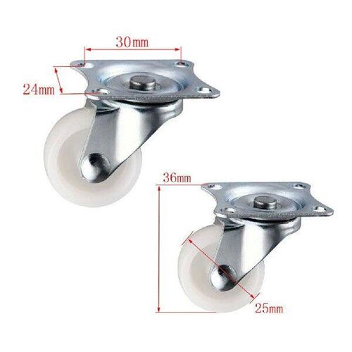 Wide Range of Applications, 25mm Caster Stroller Wheel