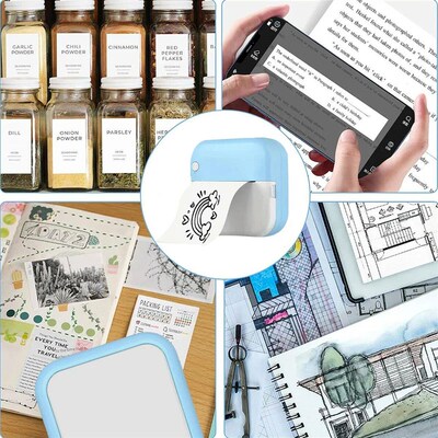 Printer, Portable Thermal Photo Printer, Inkless er Maker Ma