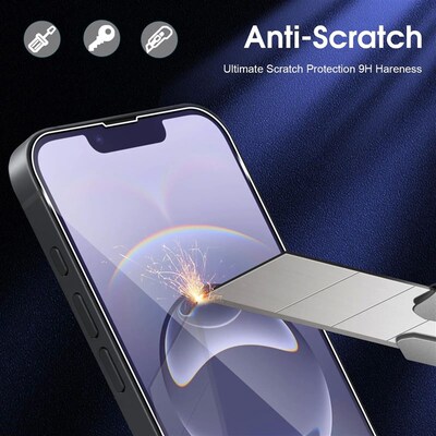 2/4pcs Anti Blue Ray Light Tempered glass For iPhone 17 Air
