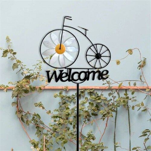 Pinwheels For Yard And Garden,Welcome Yard Sign With