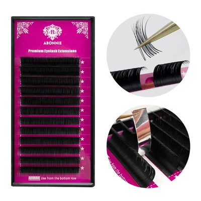 Abonnie Classic Eyelashes Extensions Individual Volume Lashe