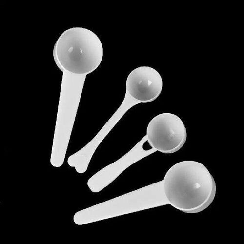 10Pcs Mini Plastic Small Spoon 1/3/5/10g Measuring Spoon