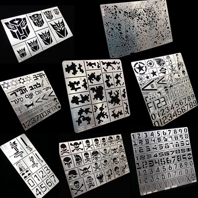 Military Building Tank Airplane Model Tools Digital Camoufla