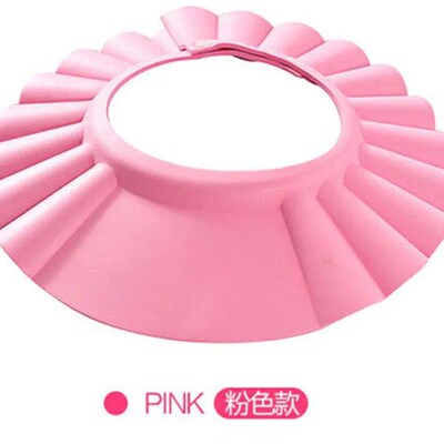 Baby Shower Cap Children Safe Bath Bathing Shampoo Caps Wash