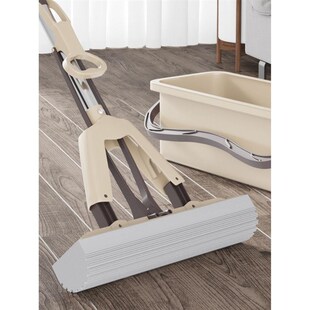 barrel 拖把 automatic mop floor cloth set washing cleaning