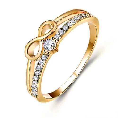 Infinite Love Rings for Women Engagement Wedding Ring Fashio