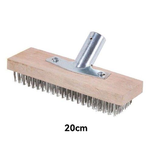Long Handle Floor Wire Brush Accessories Home Indoor